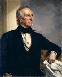 Porträtt av John Tyler